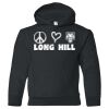 18500B Youth Heavy Blend Hooded Sweatshirt Thumbnail